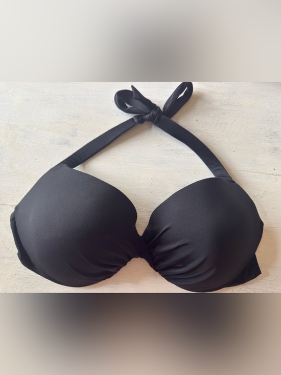 Victoria's Secret Other - Victoria's Secret Black Heavy Padded Push-Up Bikini top 34DD